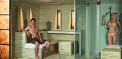 Infrared sauna and Finnish sauna in one