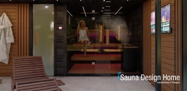 Outdoor sauna construction