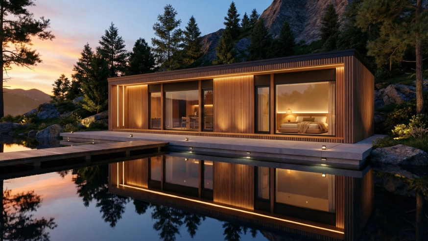 tiny house isauna design