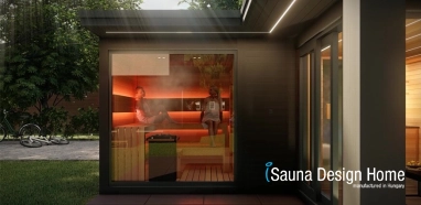 Modern sauna, sauna house