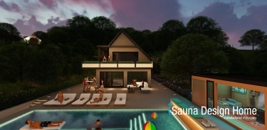 Family house plan, Balaton