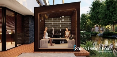  Minimalist sauna